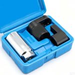 3Pcs O2 Oxygen Lambda Sensor Socket 6 Point Wrench Tool Remover Installer Set