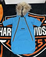 Canada Goose Baby Bunny Bunting Lamb Snowsuit Blue Size 0-3 Months