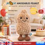 15cm Jellycat Amuseables Peanut Soft Plush Doll, Cuddly Toy With Tags & Dust Bag