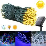 100 200 500 LED Solar Power Fairy Lights String Garden Outdoor Party Wedding UK