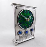 Archibald Knox Style Pewter Clock Art Nouveau Design Made in England | AK48