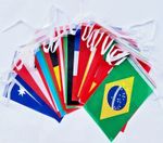 NEW 33FT Football FIFA World Cup 2026 Flags Bunting Speedy Delivery