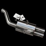 BMW E36 3" Twin Exit Rear Section Exhaust, 91-99