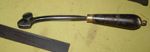 Saddlers leatherworkers Harness makers adjustable Screw crease iron by Brindley