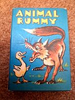 4 vintage card game sets - 3 X different Old Maid + Animal Rummy - free delivery
