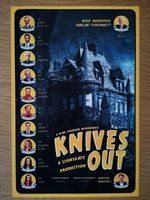 Knives Out Daniel Craig Detective Movie Poster
