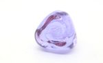 Vintage Paperweight - Caithness Glass "Pebble" - Purple - 2"