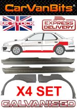FOR SUBARU IMPREZA GC GF 92-00 X2 FULL SILL REPAIR PANEL + X2 REAR WHEEL ARCH X4