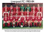 LIVERPOOL FC 1983-1984 KENNY DALGLISH JOE FAGAN IAN RUSH GRAEME SOUNESS A4 PRINT