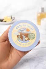 2x Nala’s Baby Body Butter Vanilla Cloud 200ml Moisturiser For Sensitive Skin