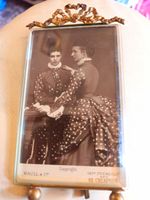 Original cabinet portrait of Tsarevna Maria Feodorovna and Princess Alexandra