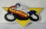 Vintage “Michelin Motorbike Rider” advertising sticker