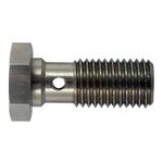3/8" x 24 UNF Stainless Steel Banjo Bolt 25mm Long
