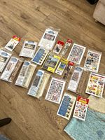 CITY CLASSICS HO 1:87 BUILDING KIT LOT BILLBOARD SIGNS WINDOW DRESSINGS FENCE