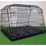 Skoda Kodiaq 2017+ Car Dog Crate – Pet World Folding Travel Cage with Mat