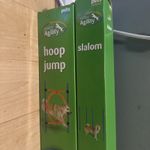 Dog Slalom Set And Hoop Jump - Agility