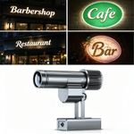 55W Rotating Custom Logo Gobo Projector Remote Control Indoor Outdoor Shop Sign