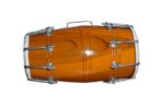 Handmade Wood Dholak Indian Folk Musical Instrument Drum Nuts N Bolt