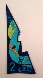 Scouts 21st World Jamboree 2007 Moira Australia Contingent Patch UK 100 Years