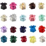 Flower Top Wedding Favour Boxes - Choose Colour - Choose QTY - SC16. 10, 50, 100