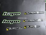 Genuine Hope and Burgtec sticker Bundle. 8 Stickers Included