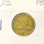 1857 Flying Eagle Small Cent BN Business Strike Philadelphia Copper KM#85