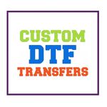 DTF Print Own Design Business Logo Full Colour Garment Heat Transfers Iron On UK