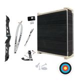 Starter Archery Bow And 90CM LAYERED FOAM Target Package.  New. Free Postage.