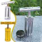 Durable Metal Compressor Presser T Shaped Herb Press Squeezer Revolving Handle