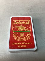 ARSENAL Playing Cards 1997/1998 Double Winners Brand New & Sealed Ideal Gift