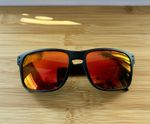 Oakley Holbrook Sunglasses VR46 Black Frame Orange Lenses