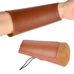 Arrow Arm Guard Leather Full Coverage Forearm Protection for Adult Use