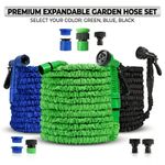 Expandable Garden Hose Pipe Anti Kink With 7 Function Water Spray Gun Magic Hose