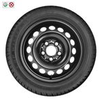 Mercedes-Benz Wheel Steel 6JX15H2 ET44 For A-Class B-Class W169 W245 A1694000402