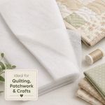 Polyester Wadding Batting 155cm 60" Quilting Upholstery Scrim 1oz-7oz