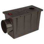 Downpipe Gutter Settler Ø 50mm-125mm Underground Drain Pipe Hopper Gutter Trap