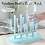 High Quality Baby Bottle Drain Rack,Feeding Cup Holder With Detachable Brackets