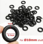 100x 9.7x4mm Air Control Valve Seal O-Ring For Tyre Tire Changer Foot Pedal