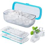 Ice Cube Tray, Thin Ice Cube Tray with Ice Pack, Ice Cube Maker for Making Small