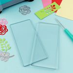 Clear Polycarbonate Plastic Mini Cutting Plates For Die Cutting Machine