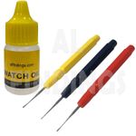 Quality Watch Oil & 3 Pins For Pocketwatch All Watches Cleaning Tool