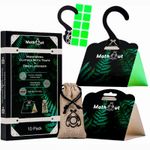 MothOut 10 Pheromone Clothes Moth Traps, Carpet Moth Traps, Moth Monitoring Trap