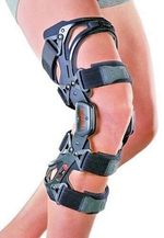 ACL Knee Brace, Aluminium Knee Brace Support Ideal For Post Op or Sports Injury