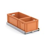 Pull-out system - van camper - heavy duty pull-out one-hand operation - Eurobox