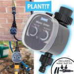 PLANTIT WATER TIMER automatic watering irrigation ALLOTMENTS TAP WATER BUTT