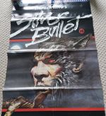 Original 1980's Stephen King Film Poster Silver Bullet 20" x 32 1/2"
