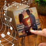 Music Fridge Magnet Player Add your Custom Sound Recording and Picture