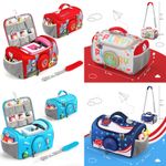 For Toniebox Player Audio Storage Bag Zipper Organizer Carrying Case with Strap