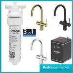 3 in 1 Instant Boiling Water Hot Cold Water Kitchen Tap Filter Digital Tank