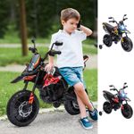 12V Aprilia Licenced Kids Electric Motorbike with Training Wheels
